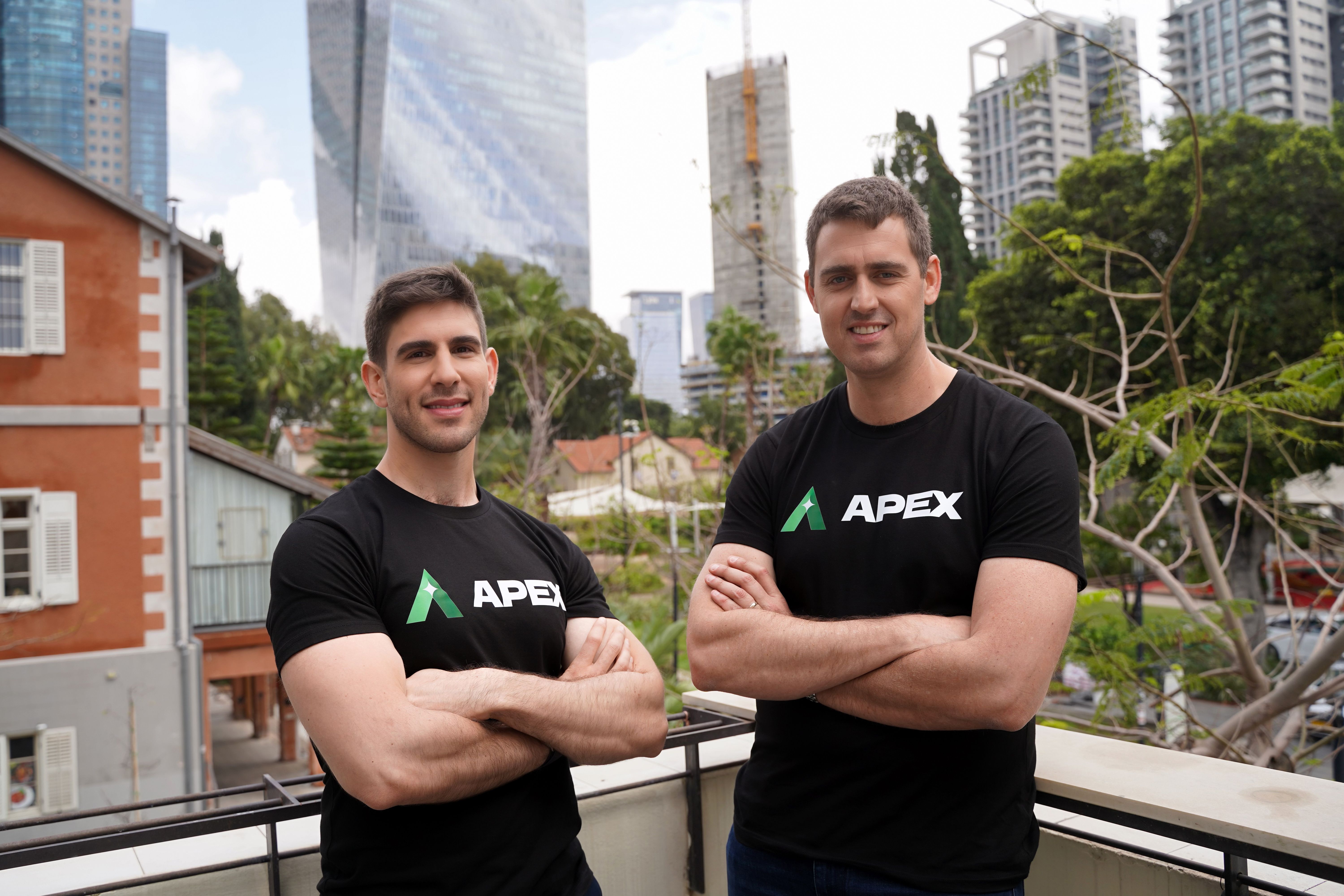 The Apex founding team, Tomer Avni and Matan Derman