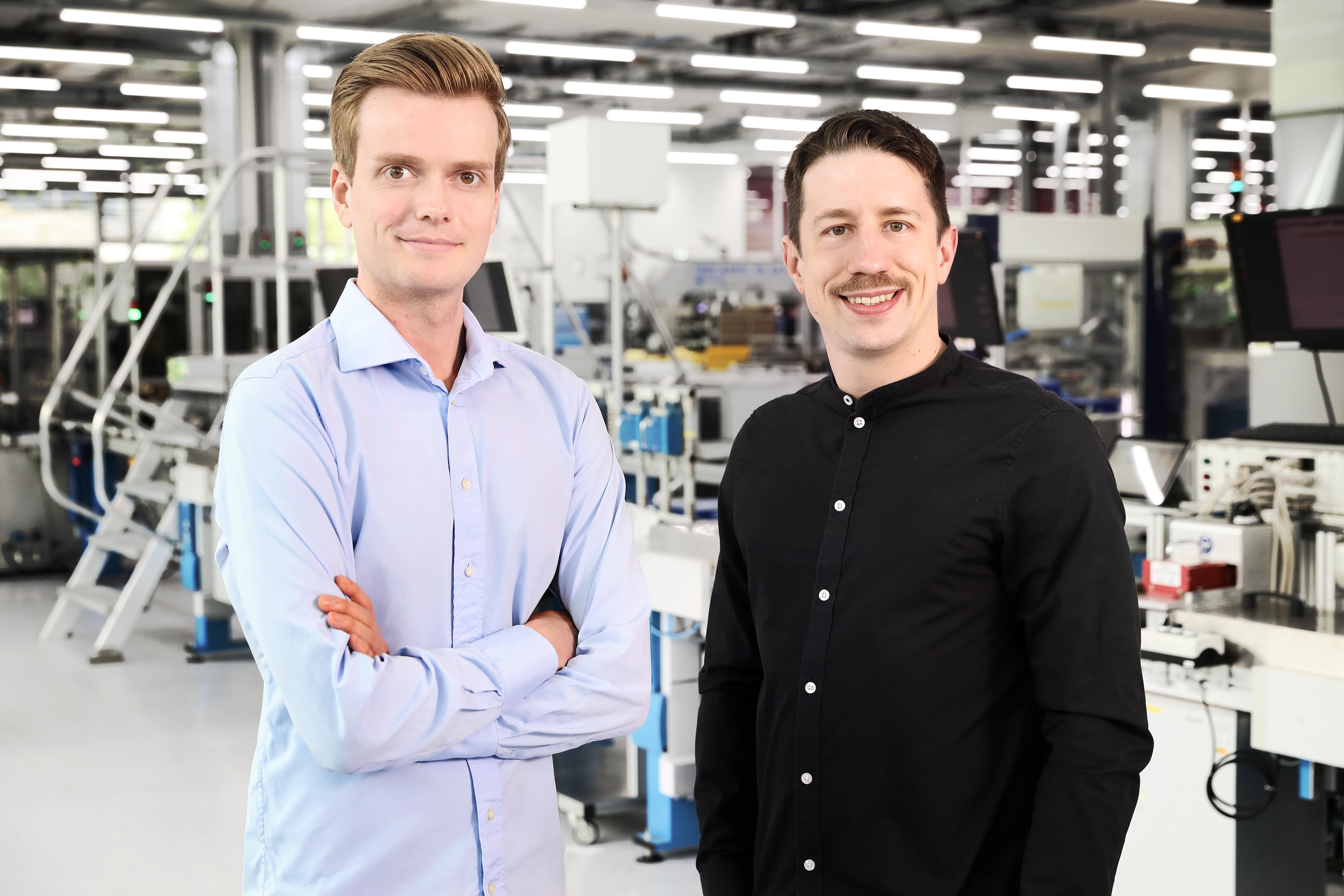 Ethon AI cofounders: Julian Senoner (left), Bernhard Kratzwald (right)